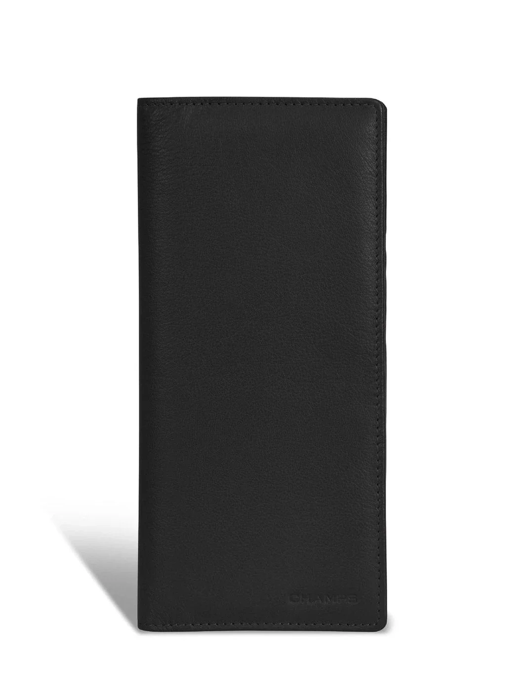 Cartera de pecho de ónix y cuero